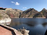 La presa Zimapán regala vistas impresionantes.