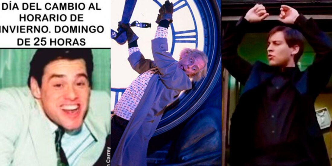 Terminó el horario de verano y al atrasar el reloj una hora, diferentes usuarios de redes sociales dieron su opinión al respecto con memes.