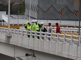 Descartan riesgo en puente vehicular ubicado cerca de plaza Altika; continúa cerrado