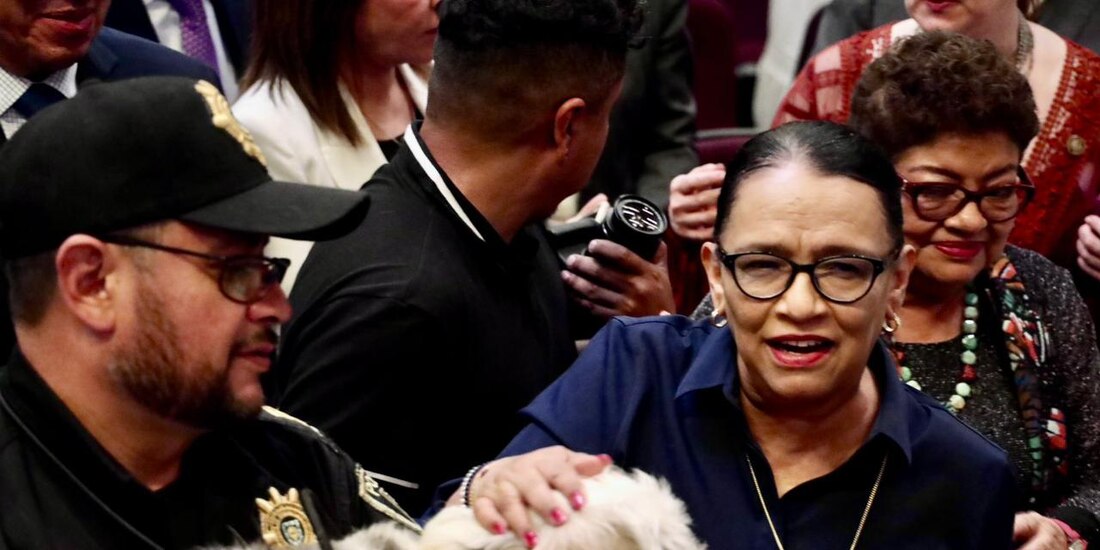 Rosa Icela Rodríguez, secretaria de Seguridad federal.