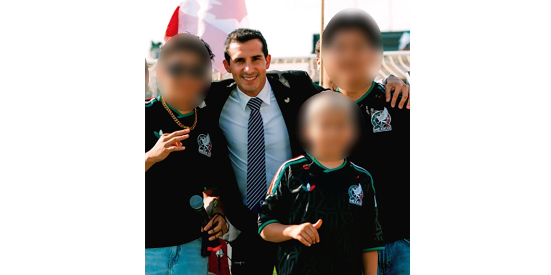 EL TITULAR de la Conade, Rommel Pacheco, y el grupo Picus, ayer