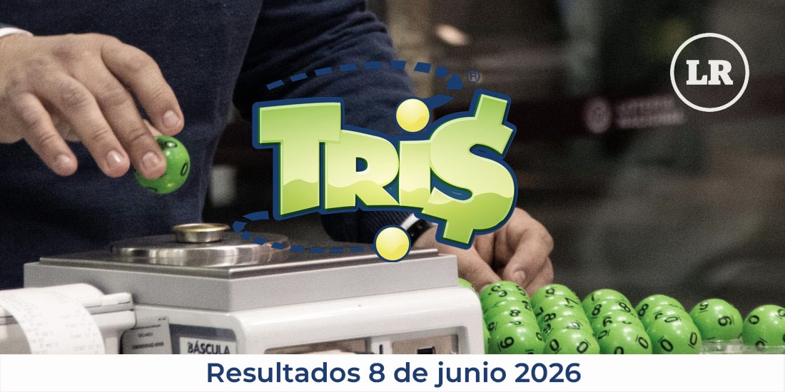 Resultados del Tris de hoy 8 DE JUNIO del 2026.