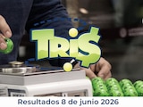 Resultados del Tris de hoy 8 DE JUNIO del 2026.