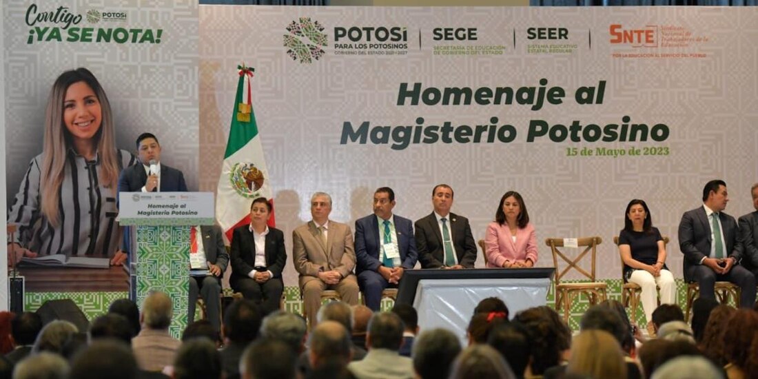 Maestros, aliados del gobierno de San Luis Potosí: Ricardo Gallardo.