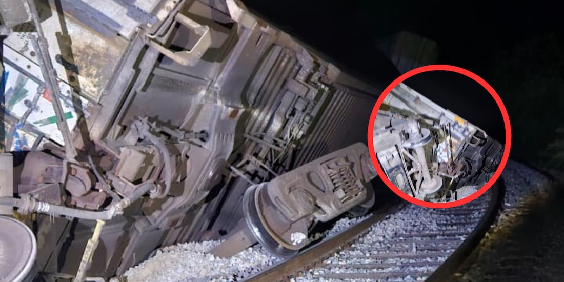 Descarrilamiento en el Tren Interoceánico