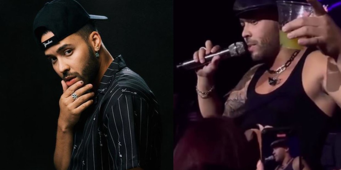 Prince Royce fue sorprendido por una fan que le pasó la lengua por el abdomen