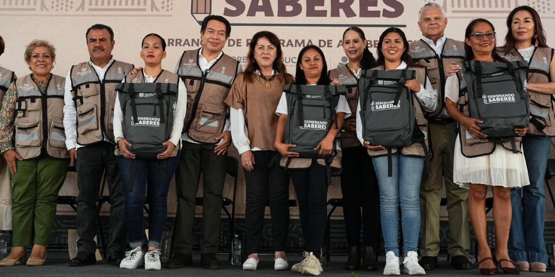 México logra crecimiento de 7.4 veces en alfabetización, destaca Mario Delgado.