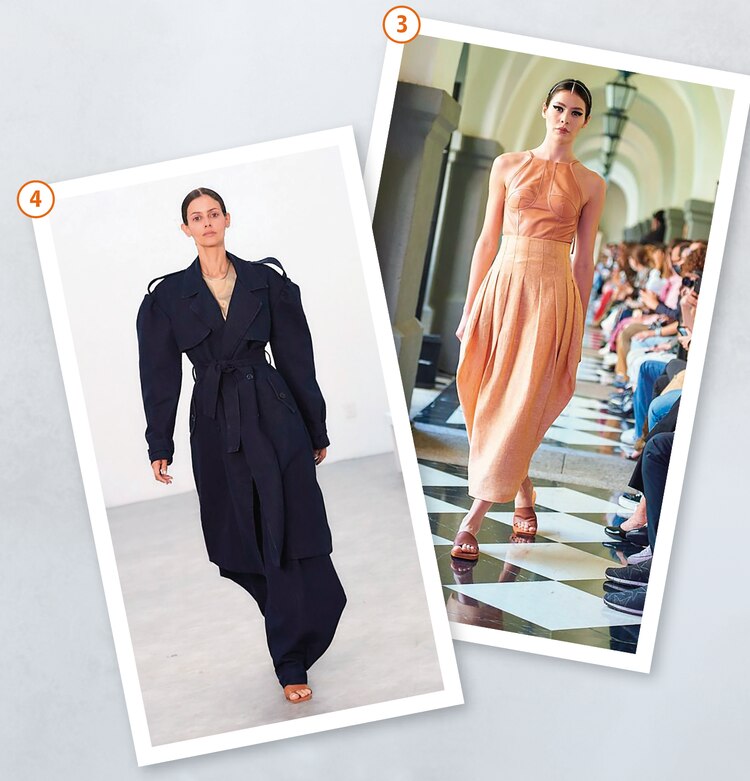 Vestido de la colección de Cancino, atuendo de Lorena Saravia.