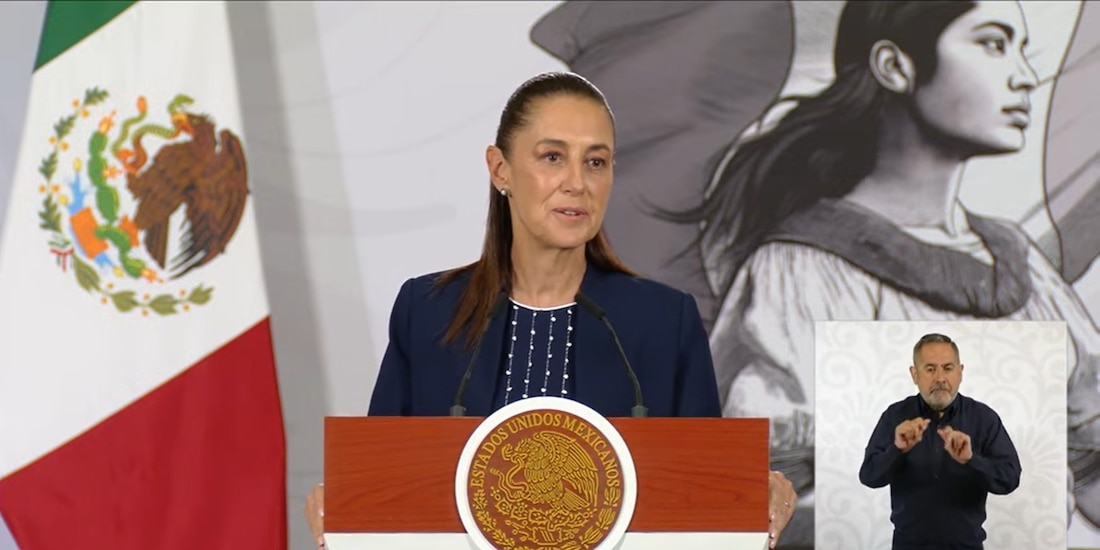 Claudia Sheinbaum Pardo, Presidenta de México.