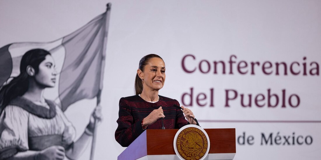 La Presidenta de México Claudia Sheinbaum.