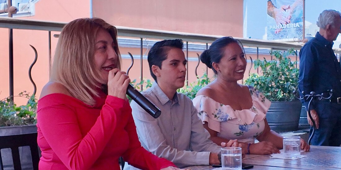 Respaldan candidatas de MC a Lucy Meza como opción para el gobierno de Morelos.