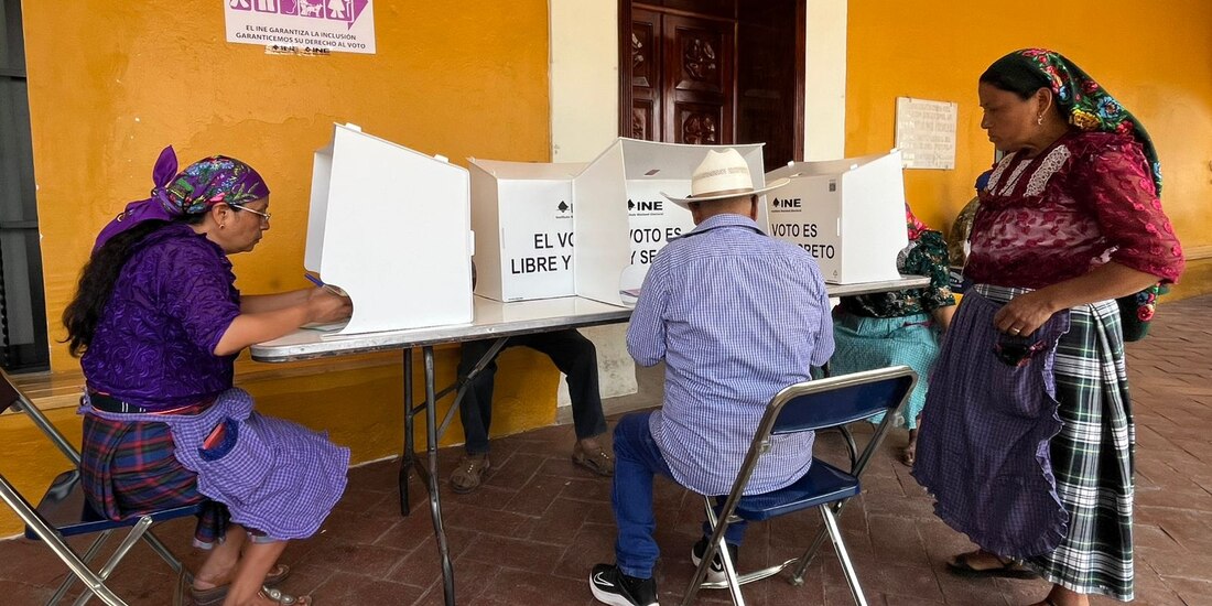 Oaxaca supera las expectativas del INE en elección del Poder Judicial
