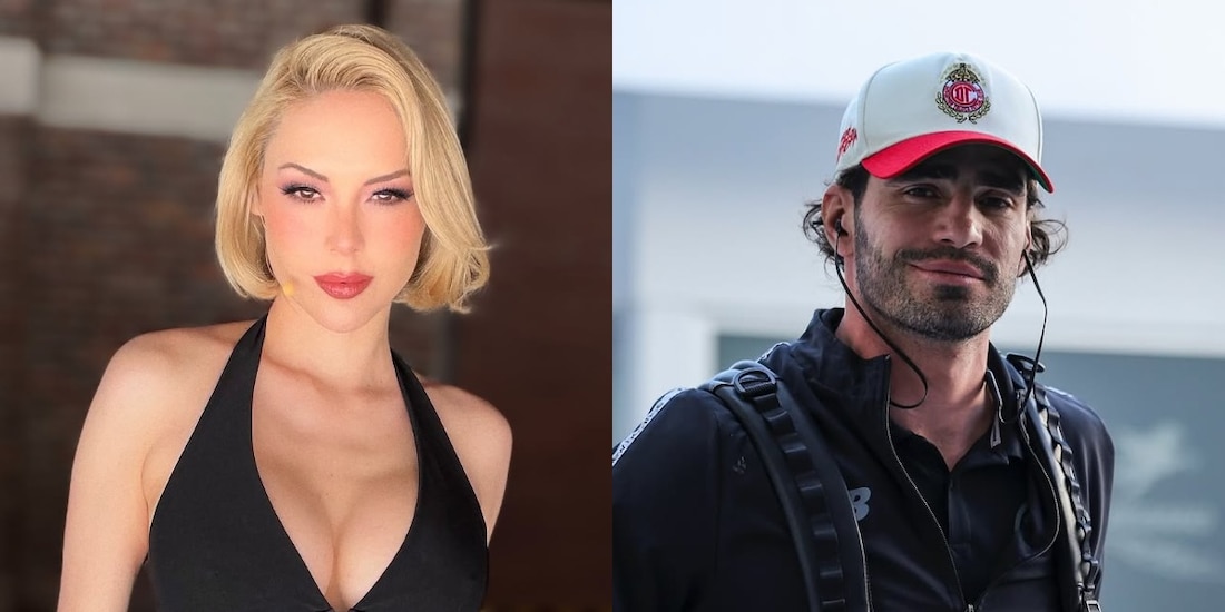 El ‘coqueteo’ de Miroslava Montemayor y Pollo Briseño tras gol de Toluca