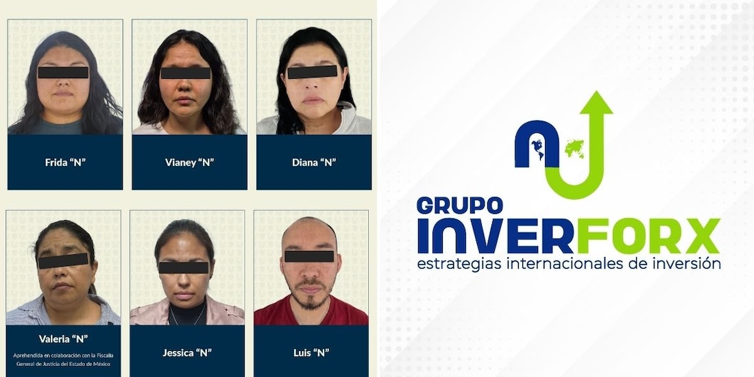 Detienen a 6 por presunto esquema fraudulento de Inverforx.