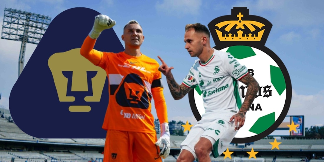 Pumas se mide a Santos en la Jornada 6 del Clausura 2026 de la Liga MX