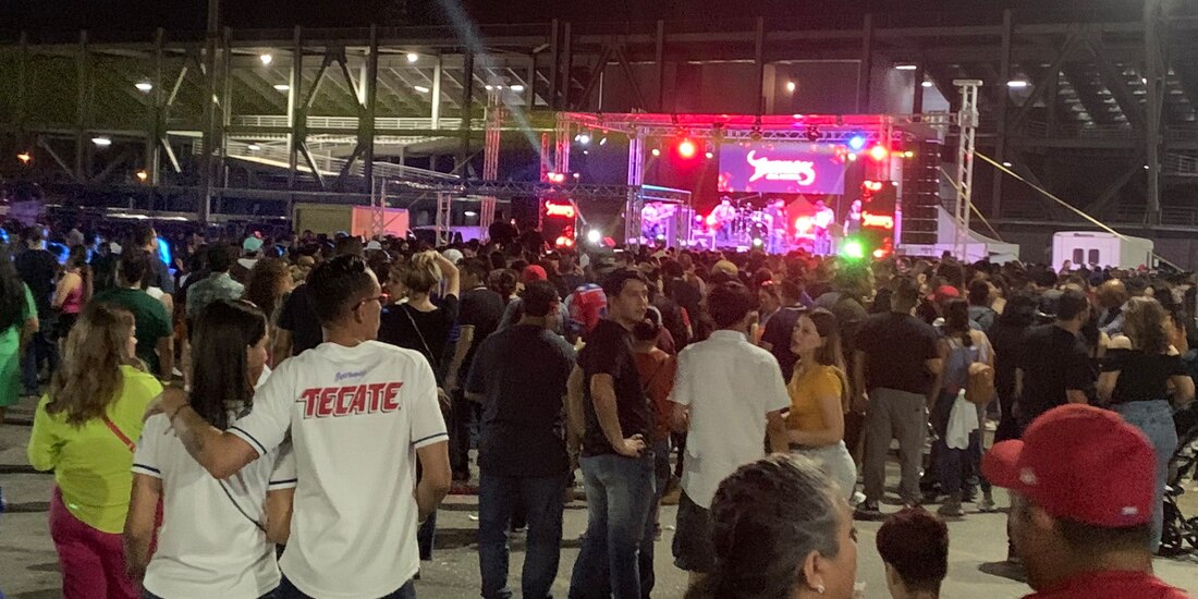 Festival Mitosis por siempre, realizado la tarde del viernes.