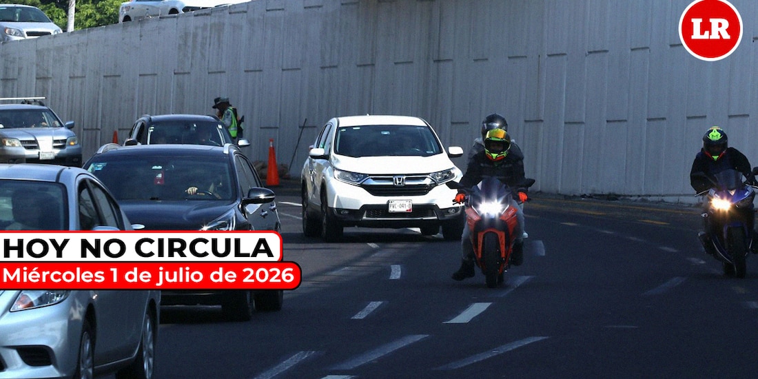 Revisa el Hoy No Circula para este miércoles 1 de julio de 2026 en la Zona Metropolitana del Valle de México.