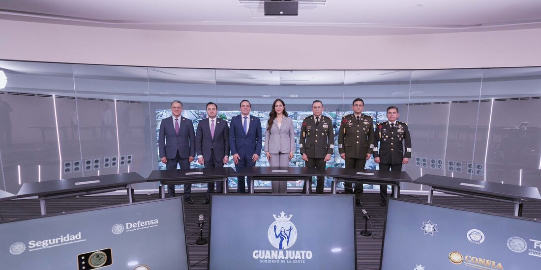 Autoridades de seguridad en la entidad.