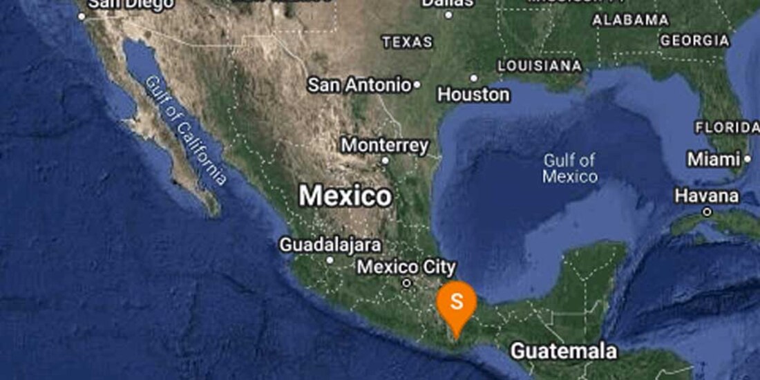 Se registra sismo magnitud 4.9 al noreste de Miahuatlán, en Oaxaca