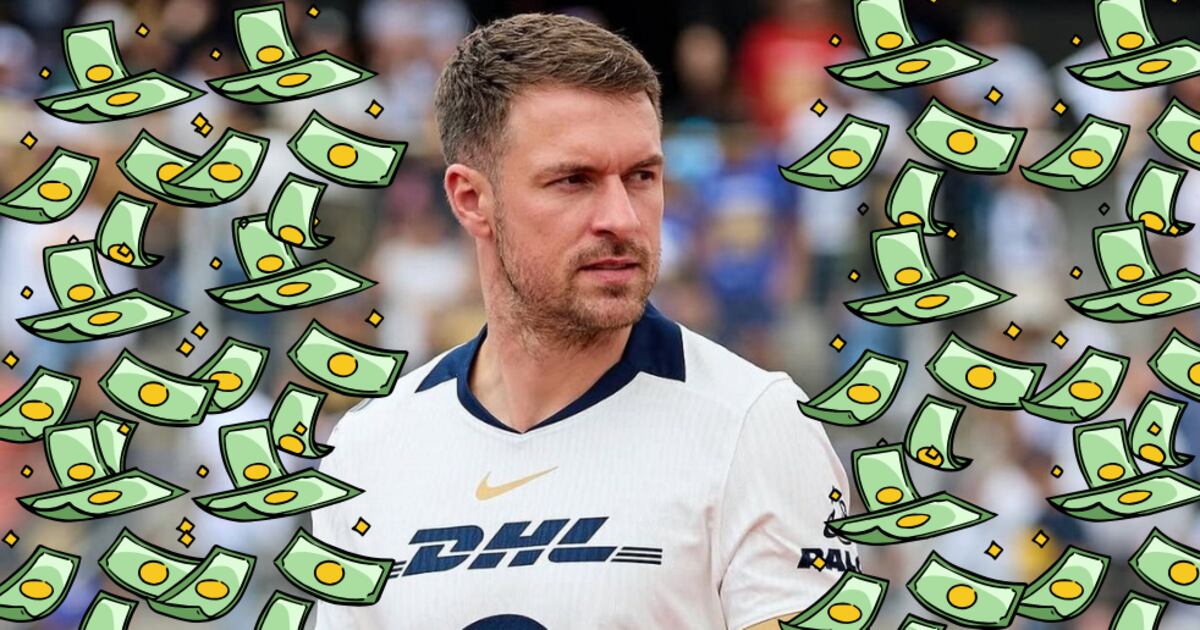 Aaron Ramsey aún no juega con Pumas y esta es la millonada que gana en ...