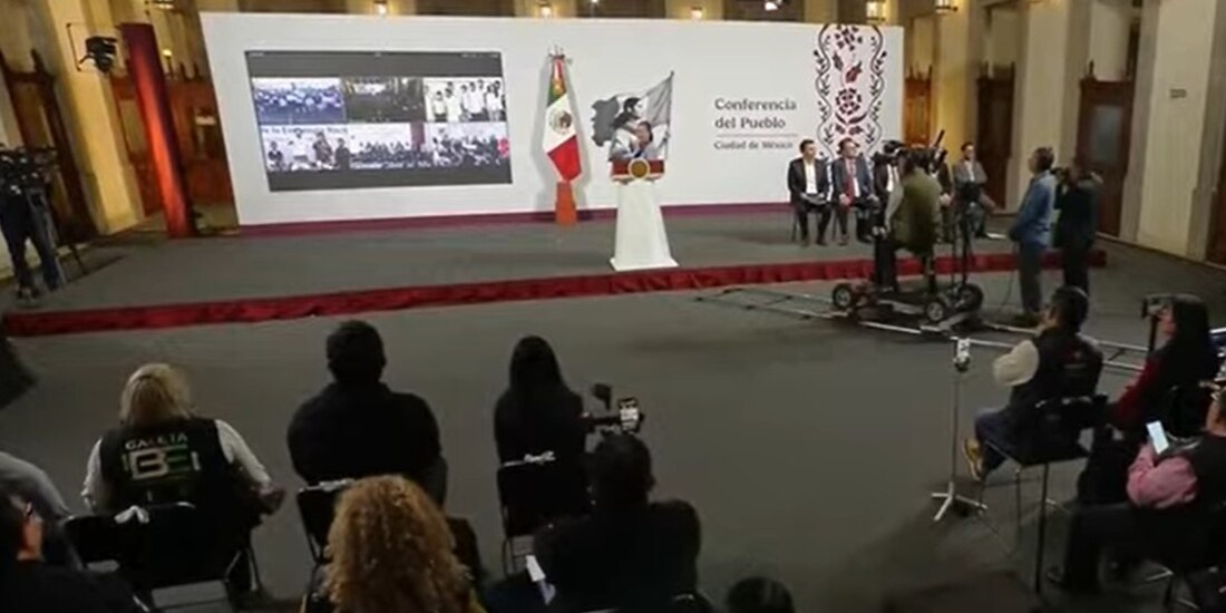 En la Mañanera del Pueblo se hizo un enlace con 5 entidades del país.