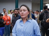 La gobernadora interina de Sinaloa, Yeraldine Bonilla Valverde, el 19 de mayo de 2026.