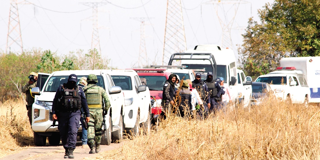 Hace 3 años, en enero de 2023, familiares de desaparecidos buscaban en terrenos de cultivo en el municipio de Juventino Rosas, y encontraron restos humanos.