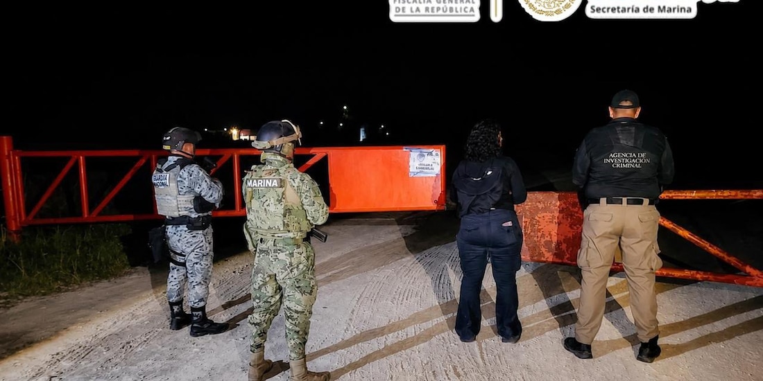 Acción fue ejecutada en comunidad de El Cerrito por elementos de la FGR, Semar y otras dependencias federales.