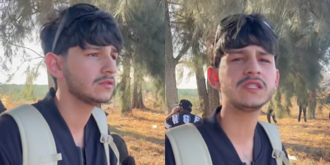 Grupo Línea M denuncia robo e incendio de su camioneta