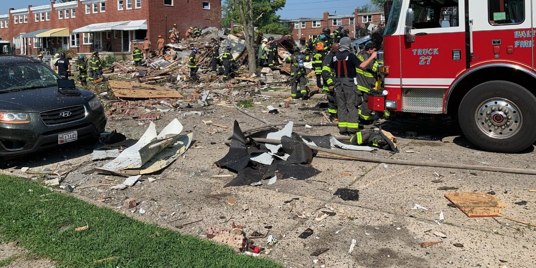 Explosión en Baltimore