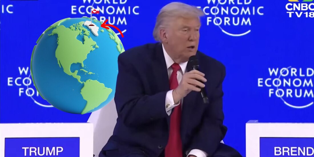 Donald Trump y su speech completo en Davos sobre adquirir Groenlandia