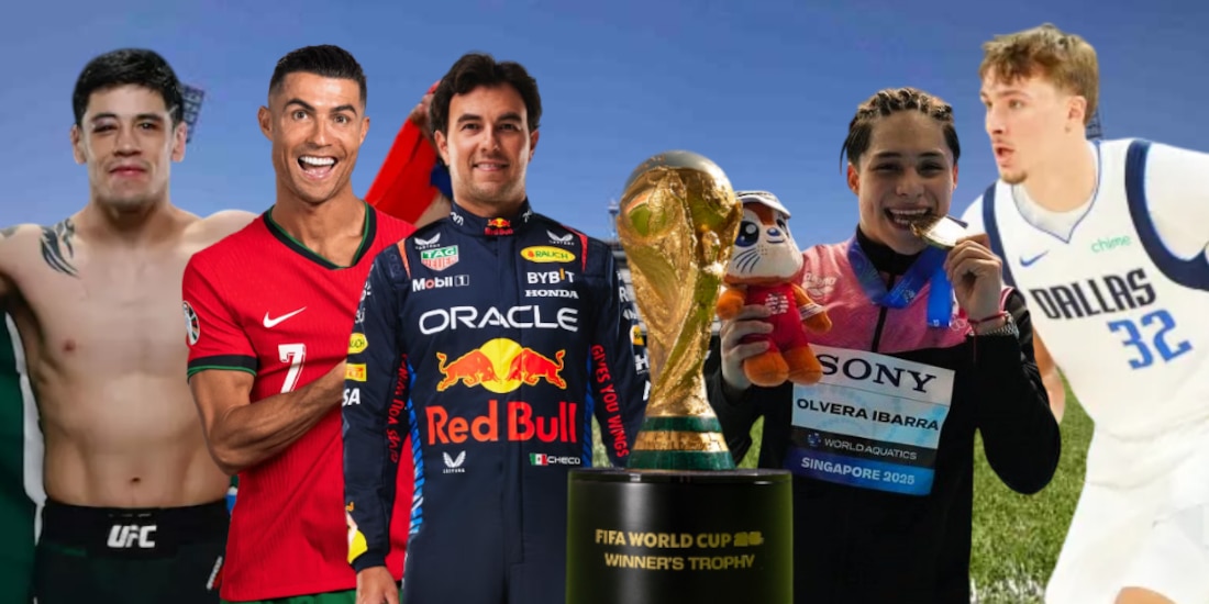 México será el epicentro de eventos deportivos de talla mundial.
