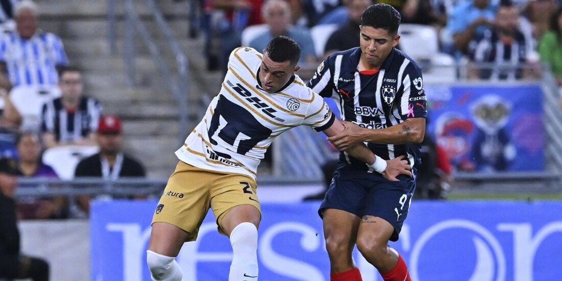 Pumas visita al Monterrey en los cuartos de final de ida de la Liga MX