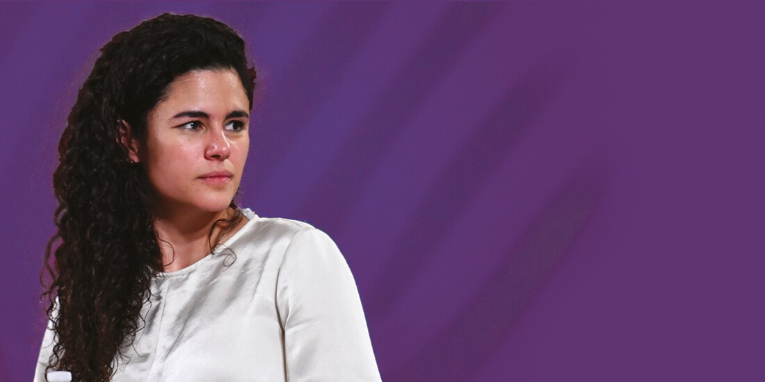 Luisa María Alcalde, titular de la STPS, en una imagen de archivo.