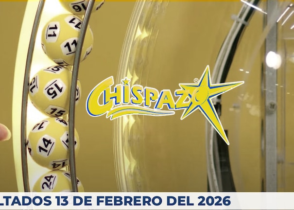 Resultados del Chispazo de hoy 13 de febrero del 2026.