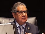 Higinio Martínez fue electo presidente del Senado el 31 de agosto.