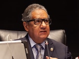 Higinio Martínez fue electo presidente del Senado el 31 de agosto.