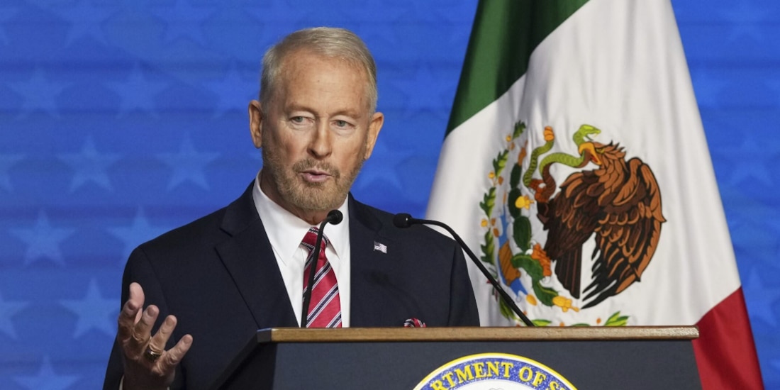Ronald Johnson, embajador de Estados Unidos en México.