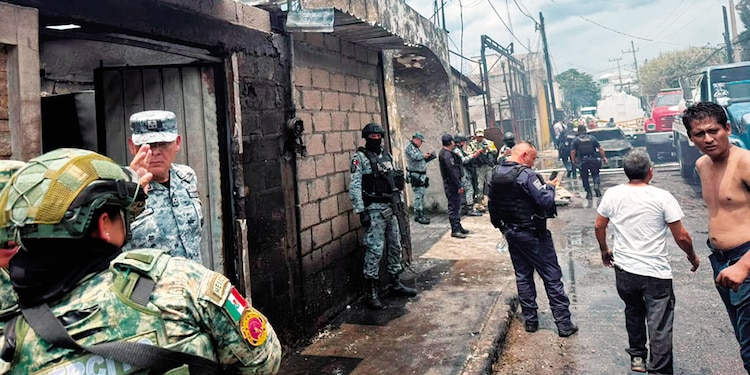 INTERVENCIÓN de cuerpos de seguridad.