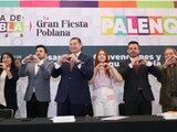 Alejandro Armenta presenta Cartel Oficial del Palenque de la Feria de Puebla 2025.