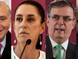 En la imagen, los cuatro aspirantes a la candidatura de Morena para 2024