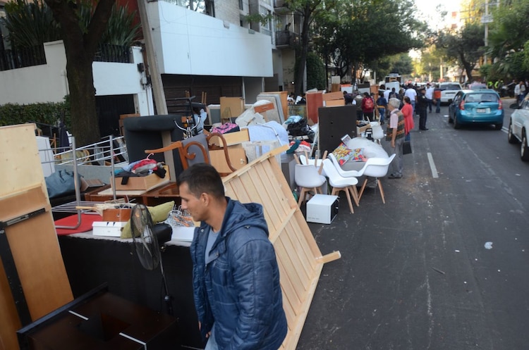 Desalojo en inmueble de la CDMX