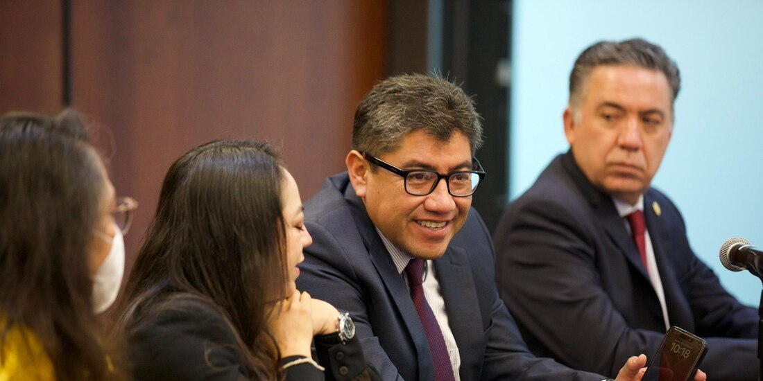 Saúl Monreal, senador de Morena.