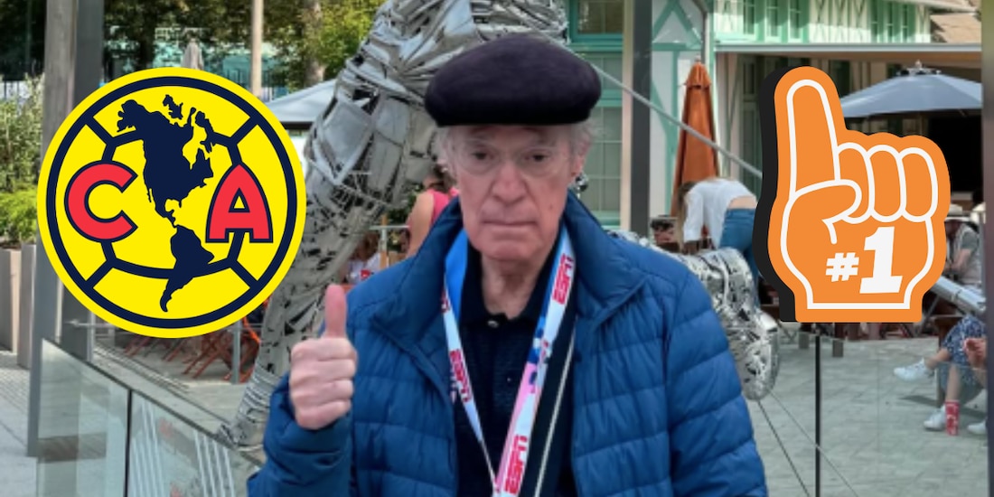 José Ramón Fernández confesó que es aficionado del América de la manera menos pensada.