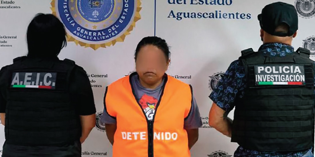 LA INDICIADA fue presentada ayer mediante ficha judicial
