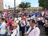 Marcha en Morelia