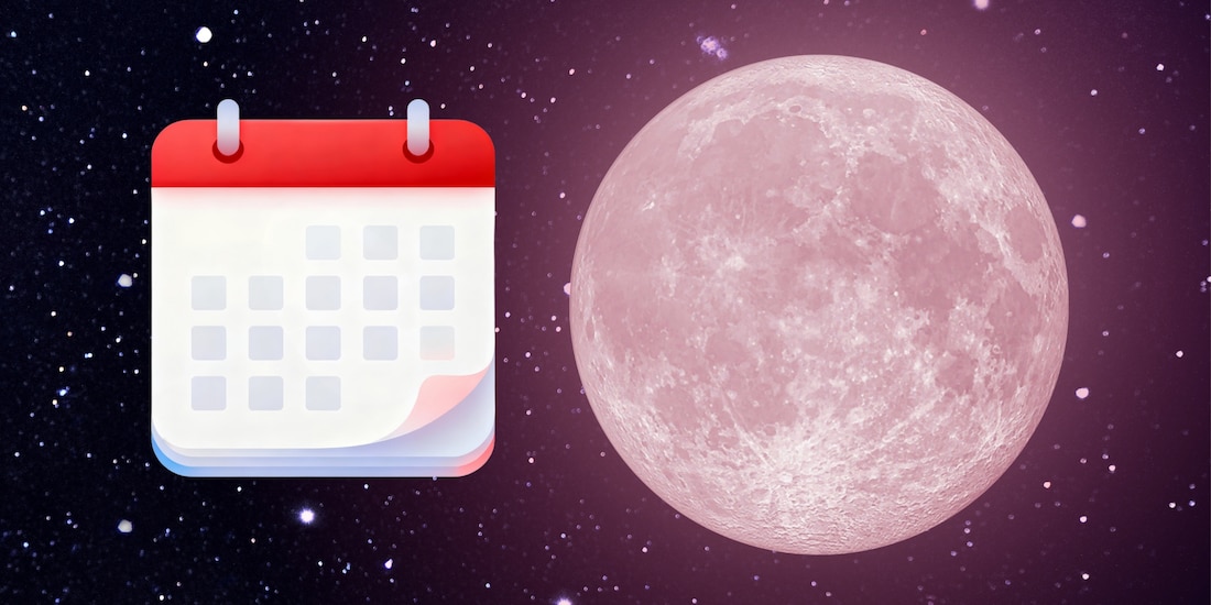 ¿Cuándo es la Luna Rosa?