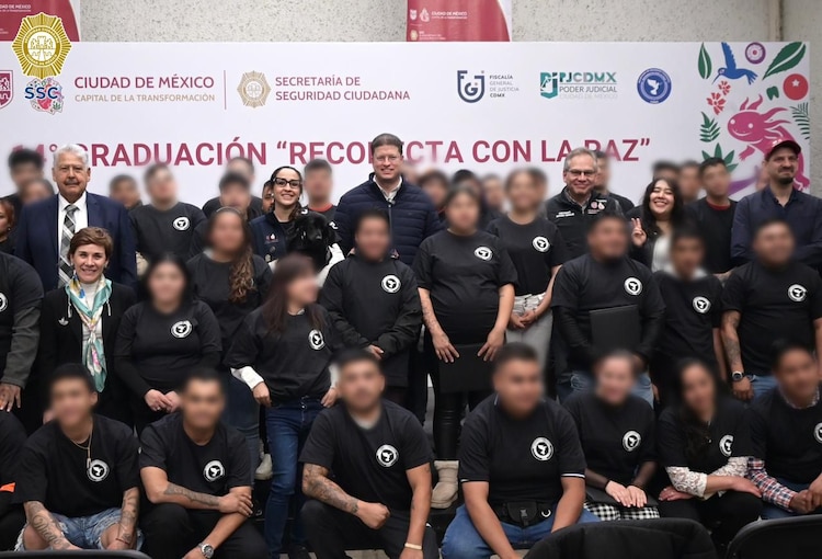 72 jóvenes, 15 mujeres y 57 hombres, son la Décimo Cuarta Generación que concluye satisfactoriamente este programa de prevención del delito.