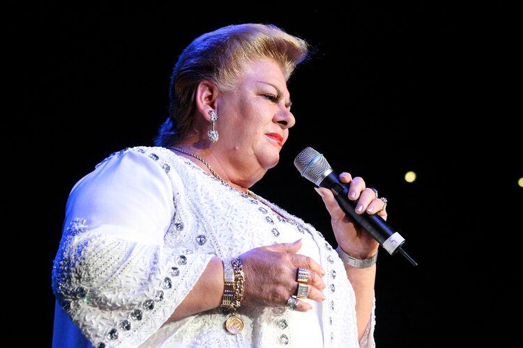 La cantante Paquita "la del Barrio".