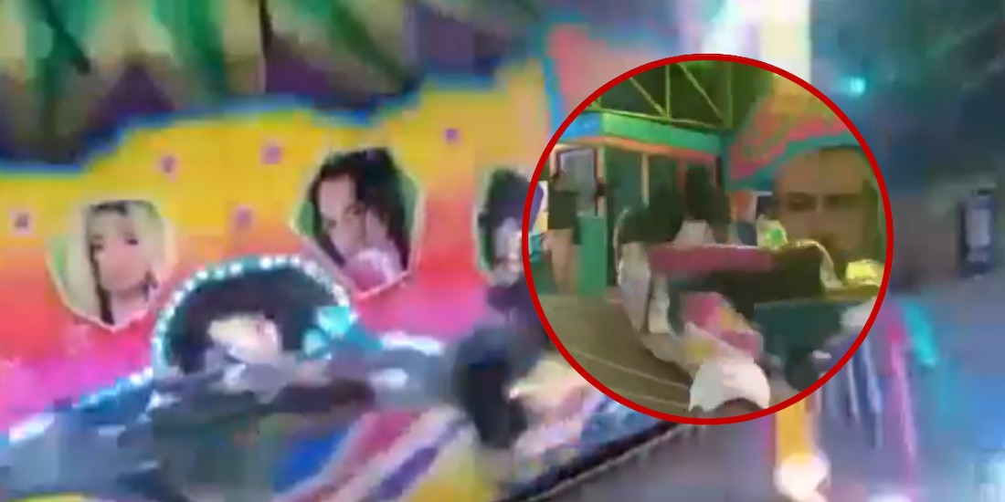 Falla en un juego mecánico se vuelve viral